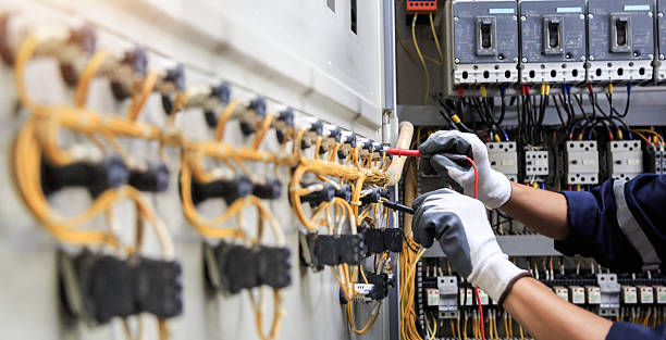 Professional Electrician technician working in West Allis, WI